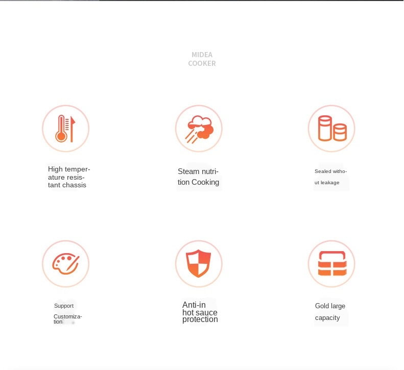 Smart Electric Rice Cooker 5L Electric Rice Cooker Household Multi-Function Electric Rice Cooker Small Household Appliances