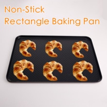 Non-stick Rechthoek Bakpan Koffiebrander Oven Bakken Pan Bakplaat Mini Muffin Cupcakes Trays Diamant Aluminium Brood