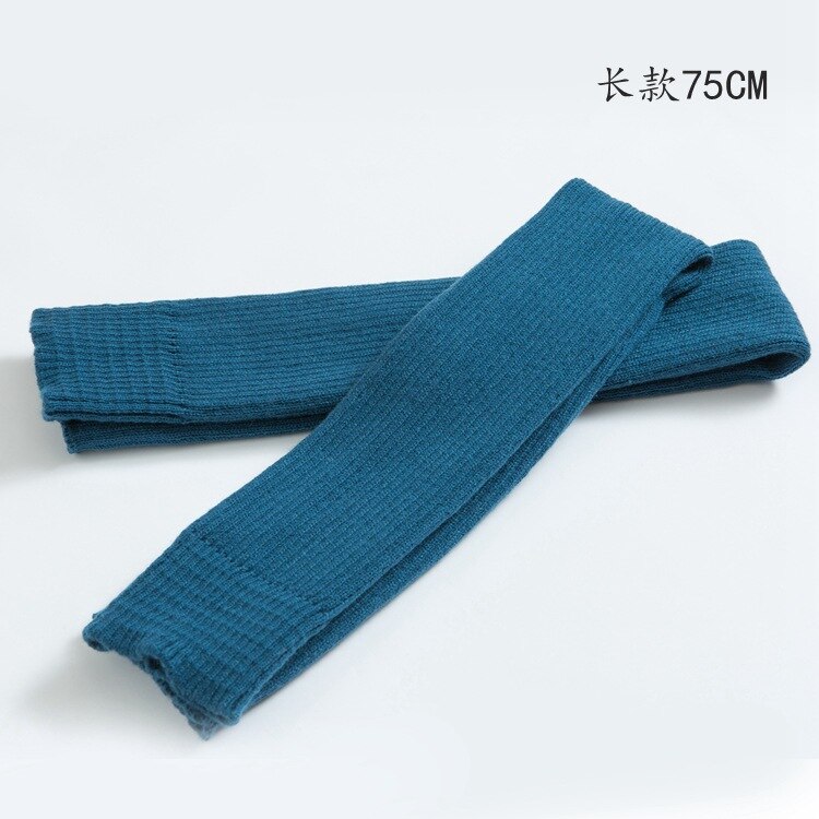 75cm Winter Frauen Bein Wärmer Freizeit Lange Oberschenkel Hohe Damen extra Lange Stiefel Über Knie Gestrickte tanzen Socken Bein wärmer 100: Harding