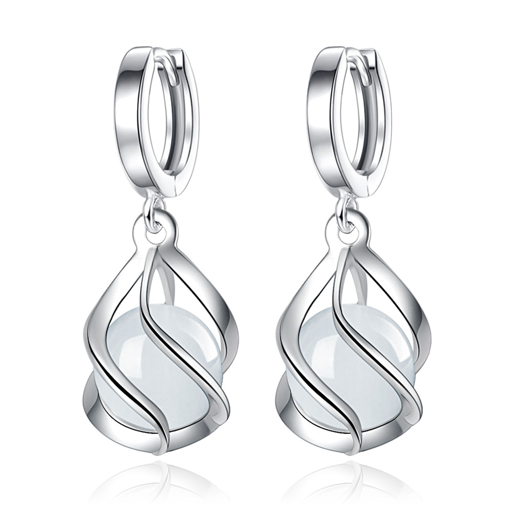 Pendientes plata 925 largos fiesta - Oferta Limitada en Stock