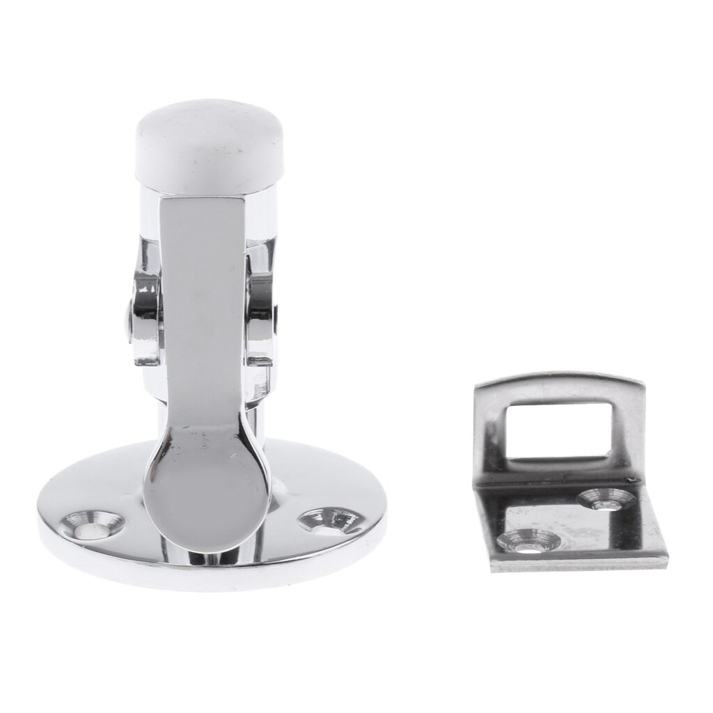 Marine Boat Cushioned Door Holder Catch Doorstop 2-1/2' - 316 Stainless Steel Corrosion resistant and durable