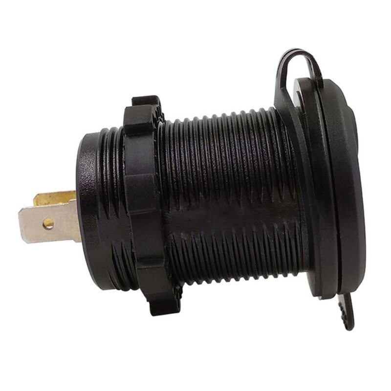 Ootdty rask lade 3.0 usb billader stikkontakt ledet voltmeter bryter til bil marine atv