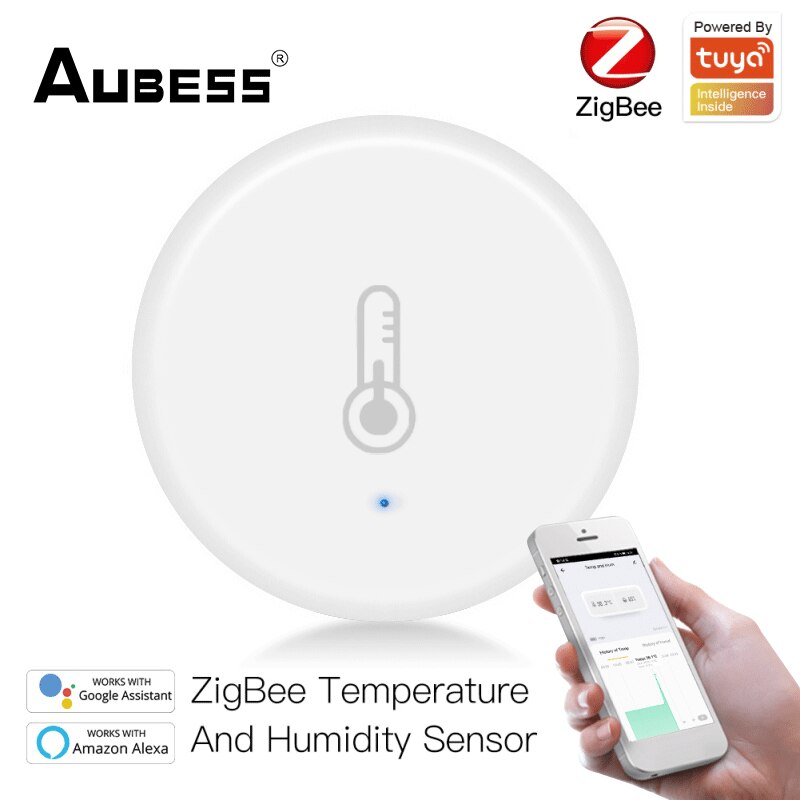 Tuya ZigBee Smart Temperature And Humidity Sensor ... – Vicedeal