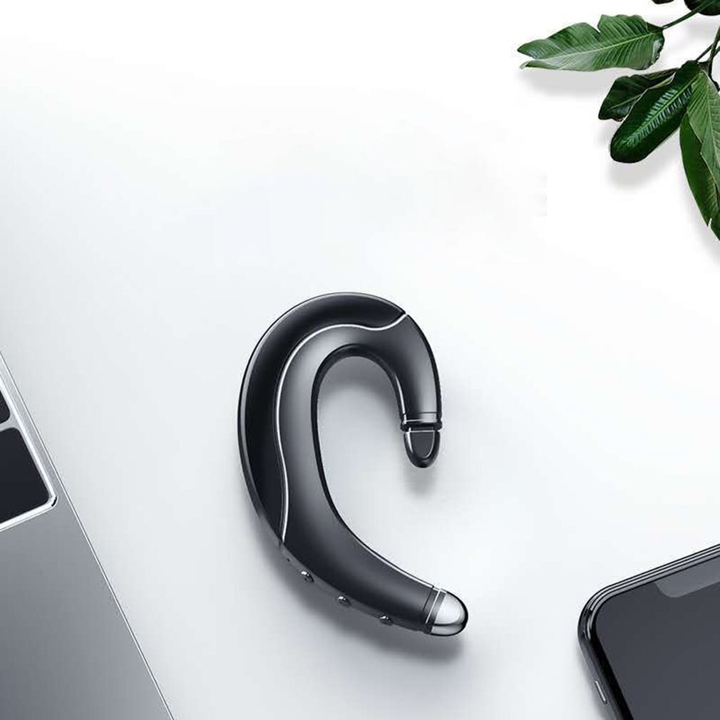 F88 bone conduction wireless ear-mounted business headset Bilateral stereo Power display Call function Voice control