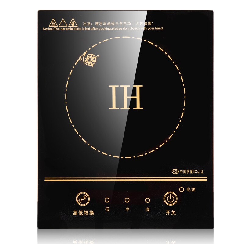 Mini Electric Magnetic Induction Cooker Wire control Embedded Hotpot Hob Burner Waterproof pot Tea Boiler Stove Cooktop