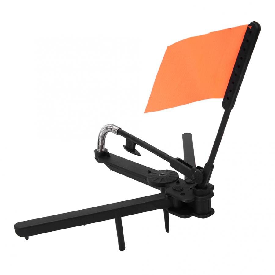 1 Pcs Automaticly Winter Ice Fishing Rod Tip-up with Spool Foldable Marker Flag for Winter Fishing Accessories