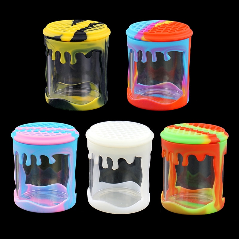 100Ml Kleine Glazen Kaars Potten Met Deksel En Draagbare Containers Met Deksels Glas Containers Voor Opslag