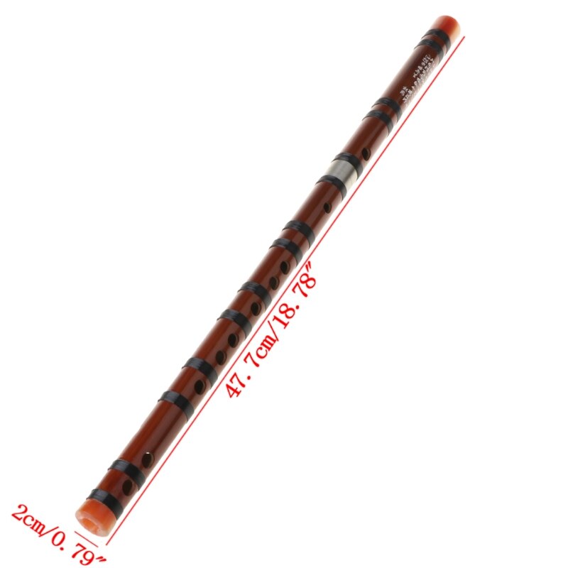 Instrumento Musical de viento de madera chino enchufable, flauta de bambú/Dizi In G Key J24,