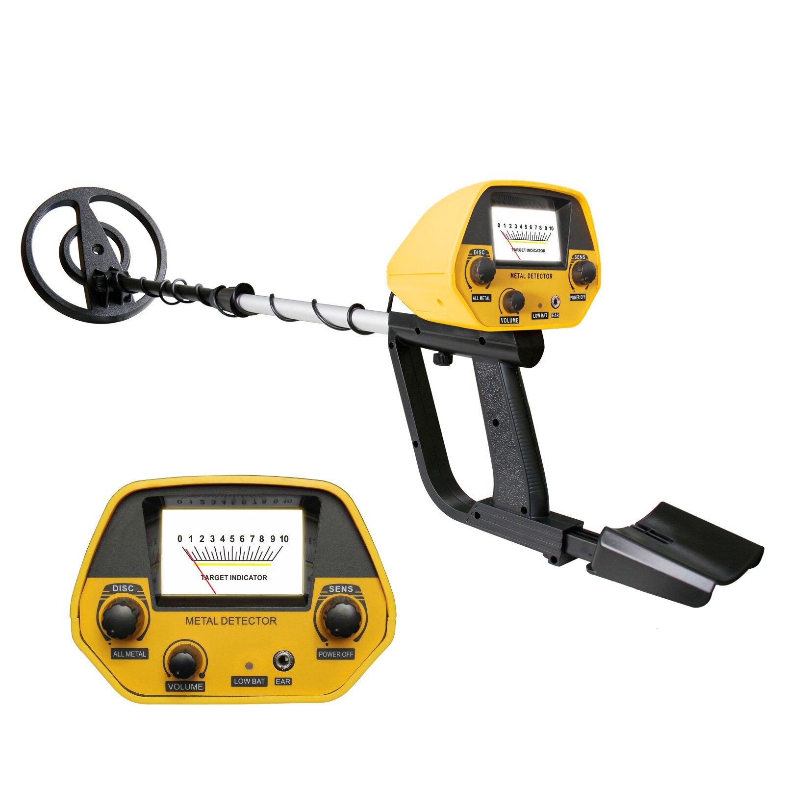 KKmoon-Detector de Metales MD4030, buscador de tesoros de oro subterráneo, con auriculares, GTX5030: GT-5080Y