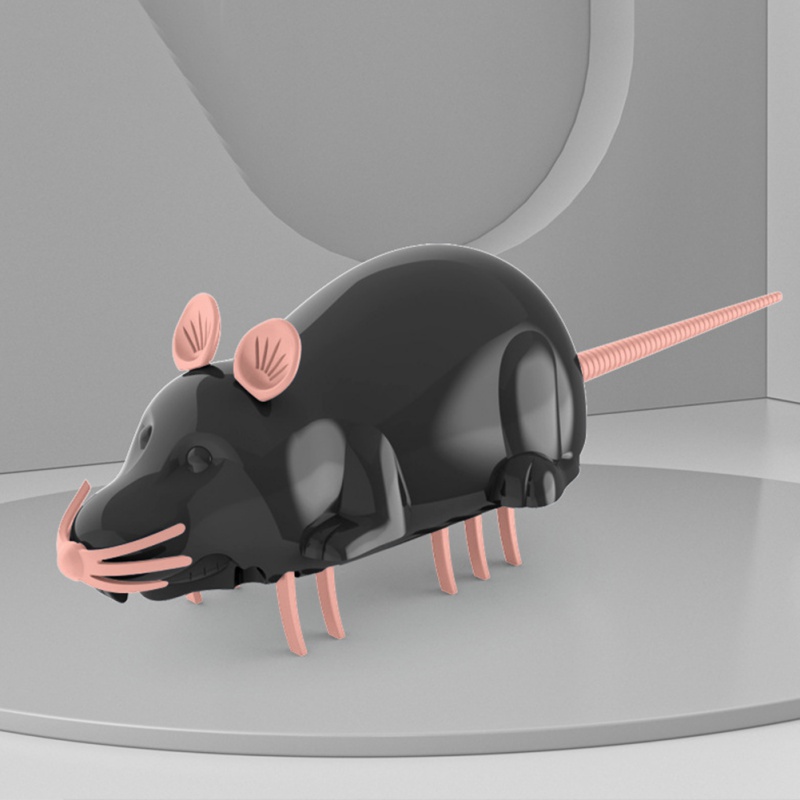Cat Toys Rotating Electric Rat Mice Wireless Remote Multicolor Animal Interactive Control Mouse Toy