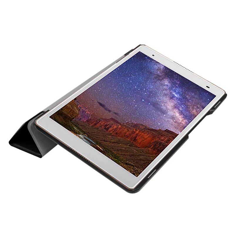 Slim Magnetic Folding PU Case for lenovo Tab4 tab 4 8 Plus TB-8704x TB-8704F Tablet cover for lenovo Tab 4 8 plus case +film Pen
