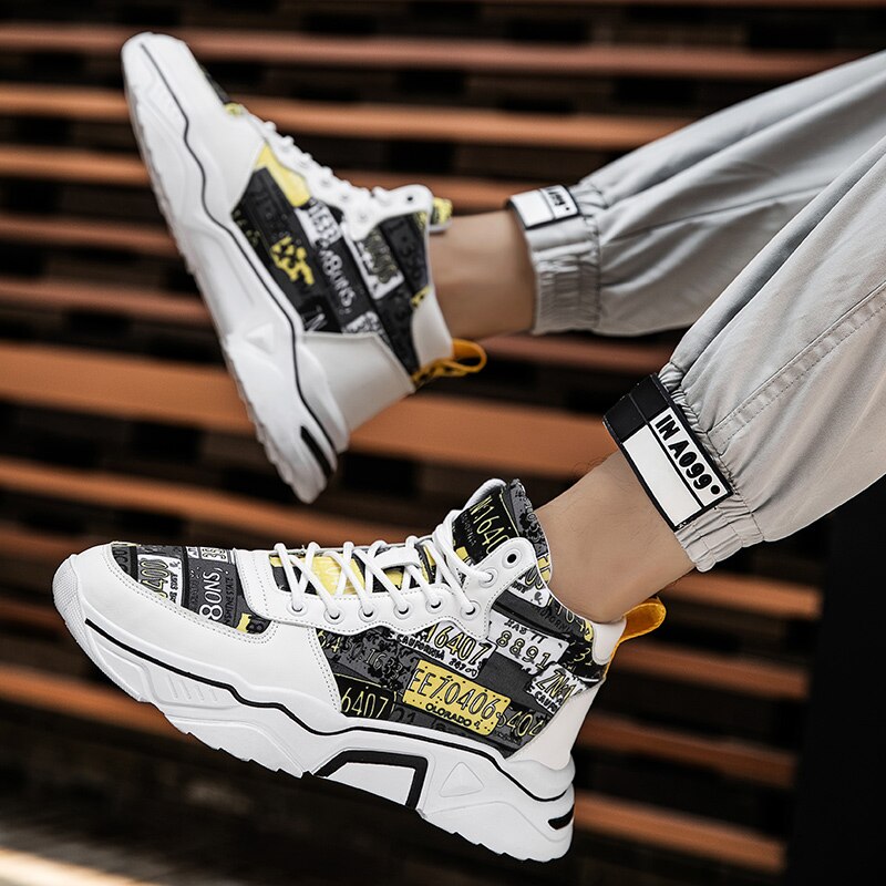Turnschuhe Männer Schuhe Für Männlichen lässig Trainer hoch oben Schuhe Sapatos Masculino Winter Atmungsaktive Chaussures Gießen Hommes Solide
