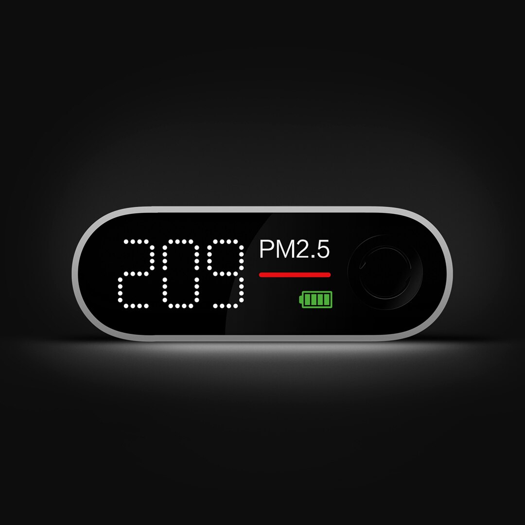 Smartmi PM2.5 Air Detector Portable PM 2.5 Mini Sensitive Air Monitor For Home Office Hotel Mi LED Screen
