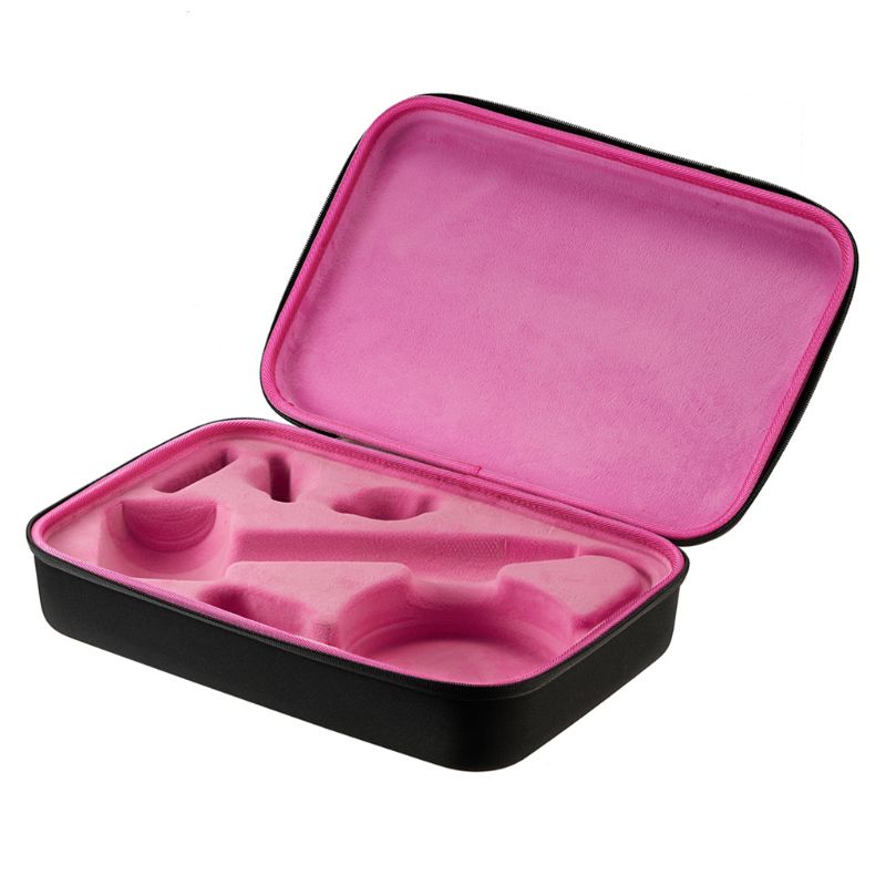 Hard EVA Travel Case Storage Bag Box for Dyson Supersonic Hair Dryer HD03: Pink