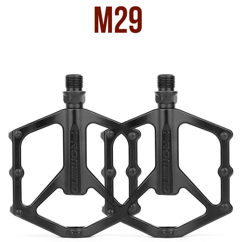 Promend Fiets Pedaal 9/16 Bmx Fixie Bike Pedalen Alu Mtb Ultralight 310G Lagers Road Mountainbike Oefening Pedaal Non-Slip: M29
