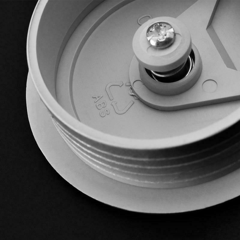 2pcs ABS Computer Desk Table Grommet Cable Port Wire Hole Cover 50m