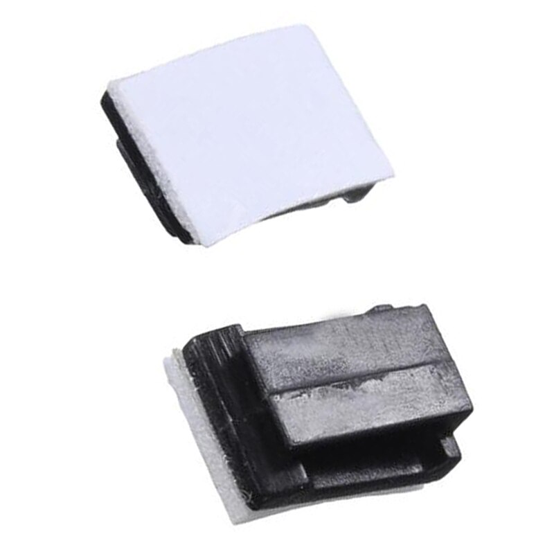 SOLUSTRE Kabel-Organizer Set – 120 Selbstklebende Kabelbinder Für Ordnung Auf Dem Schreibtisch