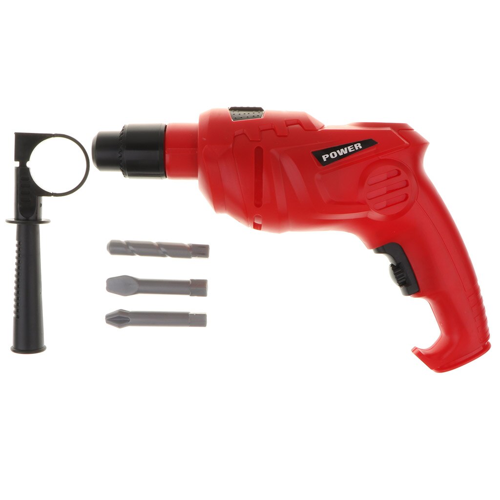5 Stuk Boormachine Tool Speeltoestel Voor Peuter Pretend Play Plastic Speelgoed Gereedschap