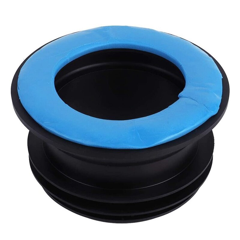 Toilet Rubber Ring Odor-Proof Plastic Sealing Ring Universal Drain Toilet Accessories For Bathroom Kitchen Cleaning Tool: Default Title
