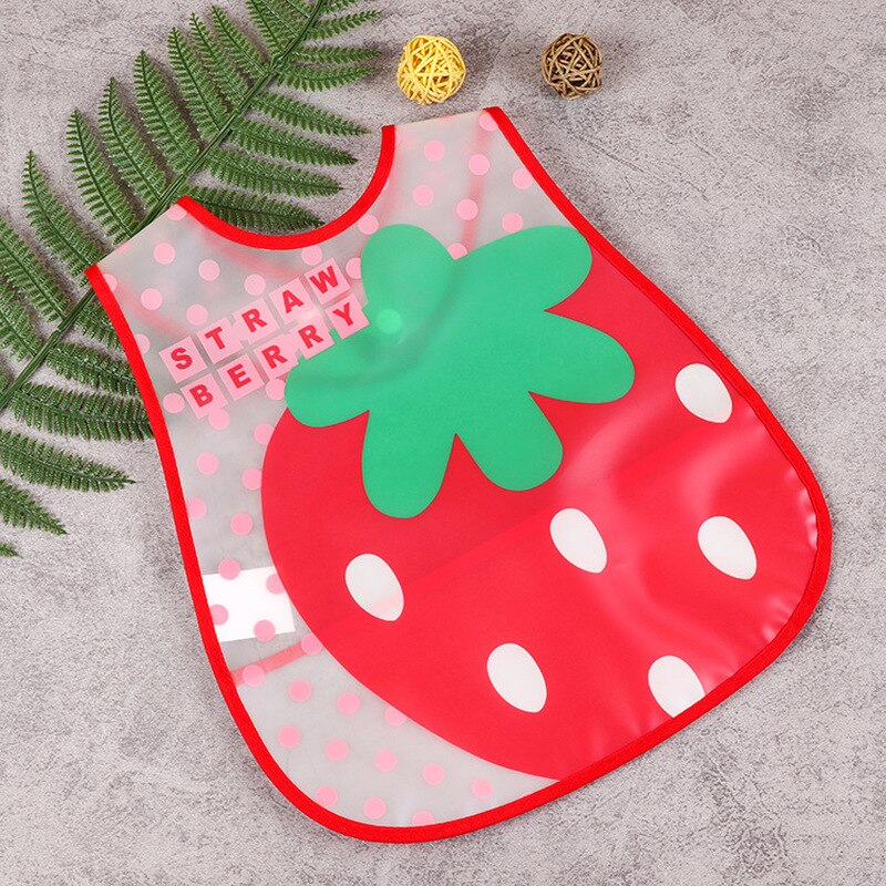 Baberos de plástico ajustables para bebé, Baberos para comer a prueba de agua, paño de alimentación de dibujos animados para bebé, delantal para niño, ropa para eructar, Baberos para niña y niño