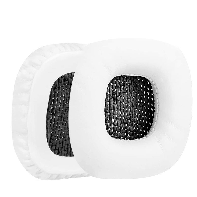 Udskiftning af ørepuder til marshall major i  ii 1 2 hovedtelefoner, reservedele, sort, brun, hvid, bluetooth-ørepuder: Hvid