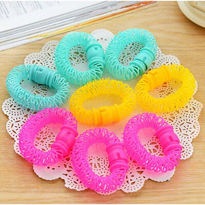Hairdress Magic Bendy Hair Styling Roller Curler Spiral Curls DIY Tool 8 Pcs