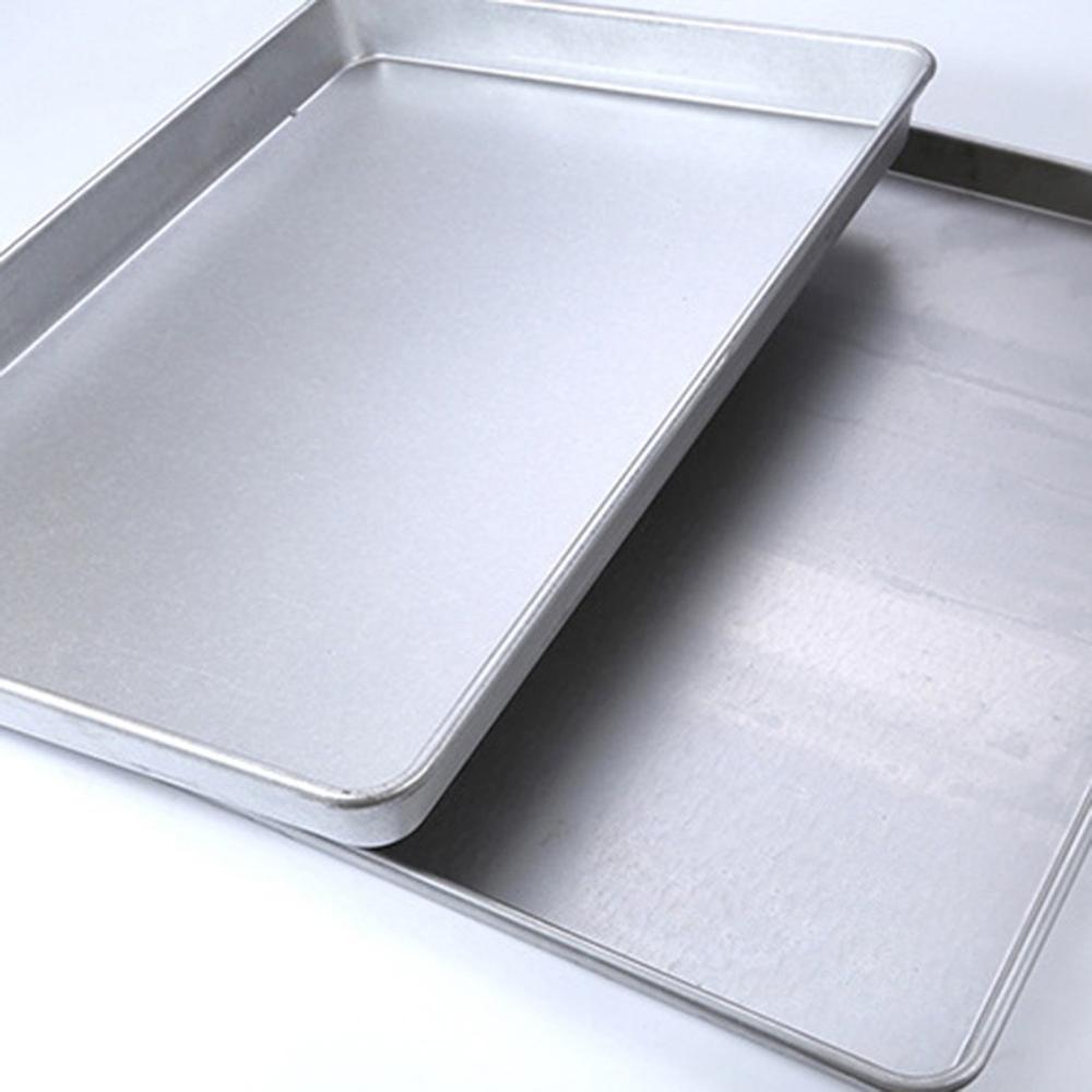 Aluminum Baking Tray Rectangular 60*40 Baking Tray Bread Cake Toast Pizza Oven Baking Tray Baking Tools