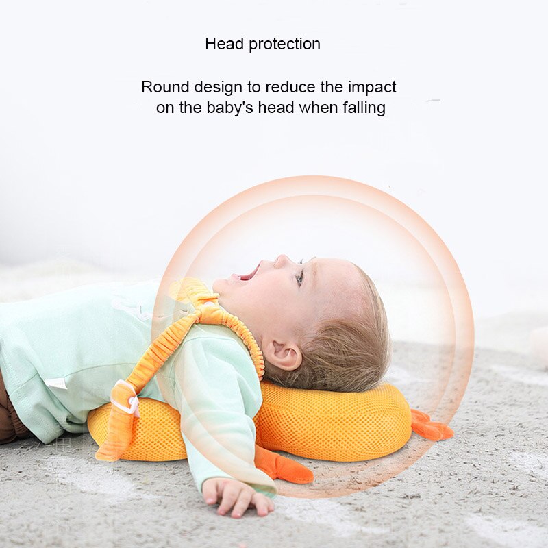 Bébé oreiller doux tête Protection oreiller -né enfant en bas âge oreiller PP coton rebond bébé tête Protection coussin bébé soins sûrs