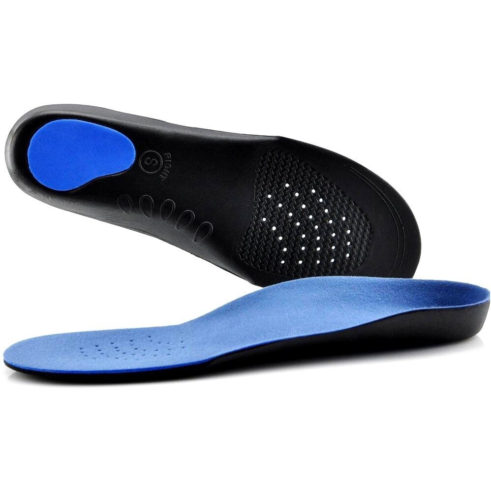 Palmilhas ortopédicas de pé plano, de alta qualidade, para sapatos, palmilhas esportivas, corretor de arco, para homens e mulheres: XS  EU 35-37