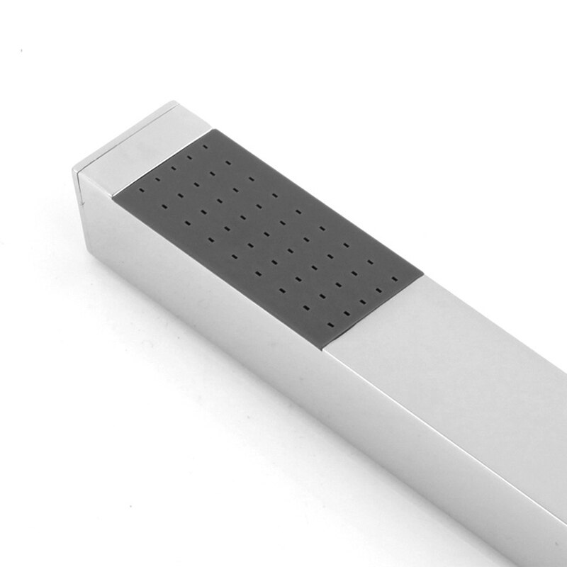 Handdusch handduschhuvud badrumsblandare tillbehör produkter solid mässing krom finish fyrkantiga, handhållna duschmunstycken