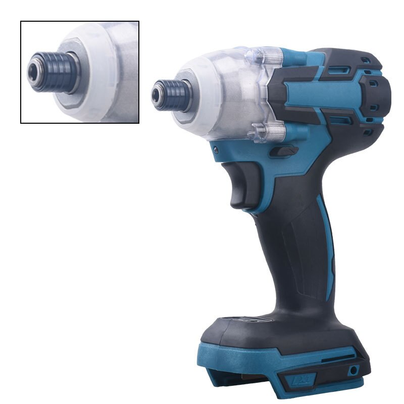 18V Brushless Electric Wrench Impact Socket 520Nm Hand Drill Installation 1/2 Socket Wrench Power Tool For 18V Makita Battery