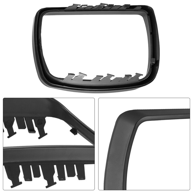 Left Door Mirror Cover Cap Trim Ring Fit For Bmw E53 X5 2000-2006 51168254903