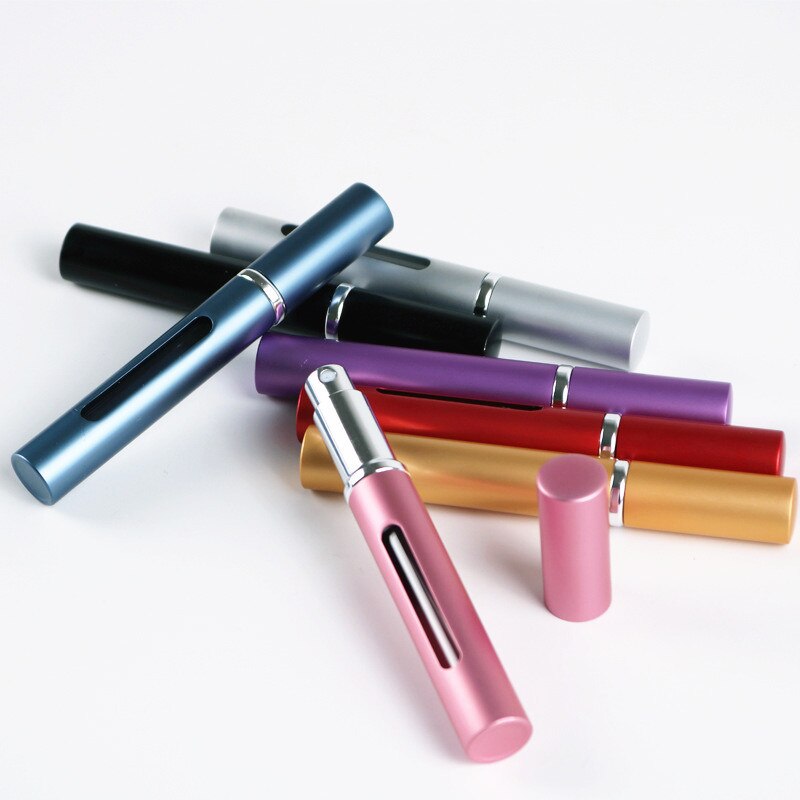 5Ml Draagbare Minitravel Navulbare Parfum Verstuiver Fles Parfum Fles Voor Spray Scent Pomp Case Lege Cosmetische Containers