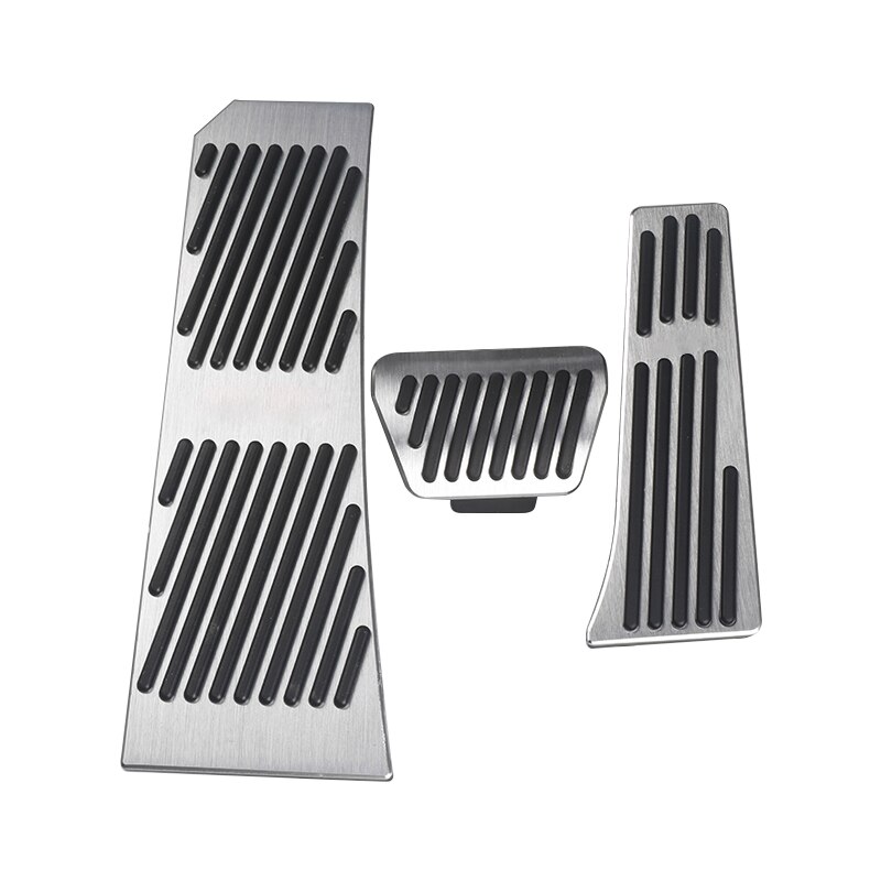 For BMW 5 6 7 Series F01 F07 F10 F11 F06 F13 X3 F25 X4 F26 Z4 E89 E85 Car Foot Pedal Accelerator Brake Pedal Cover Accessories: Footrest AT 3pcs