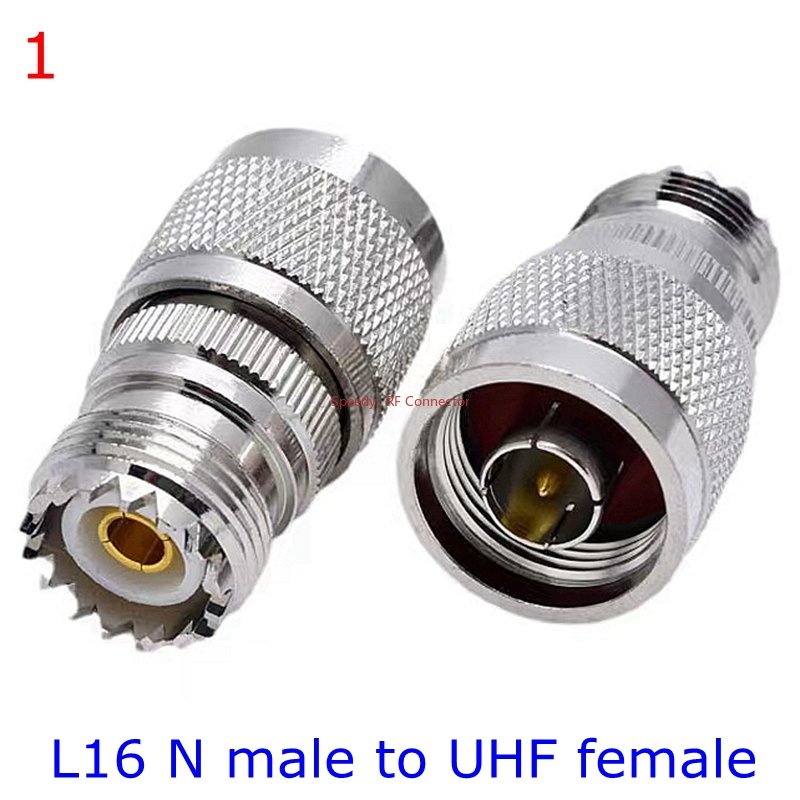 1 stks UHF SO239 PL259 SO-239 PL-259 Man Vrouw Naar N Type Mannelijke Vrouwelijke Rechte Connector UHF Naar N Mannelijke Vrouwelijke RF Messing Koper