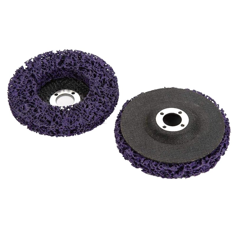 3PCS 100mm Strip Wheel Disc Abrasive Angel Grinders Clean Tool for Rust/Paint/Flaking Materials Removal