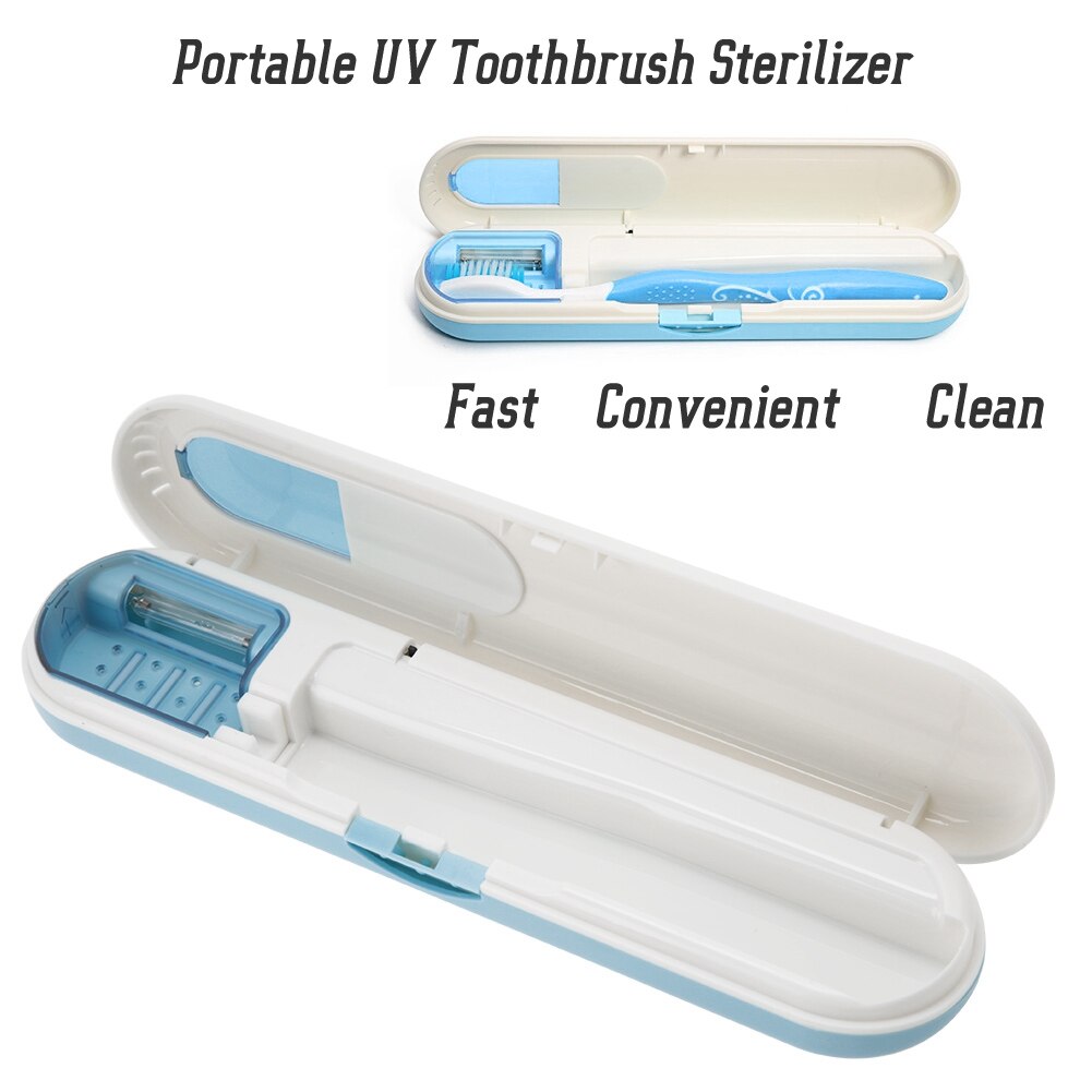 Duurzame antibacteriële uv-tandenborstelsterilisator, draagbare tandenborstelkop, schone desinfectie, thuis badkamerreiniger