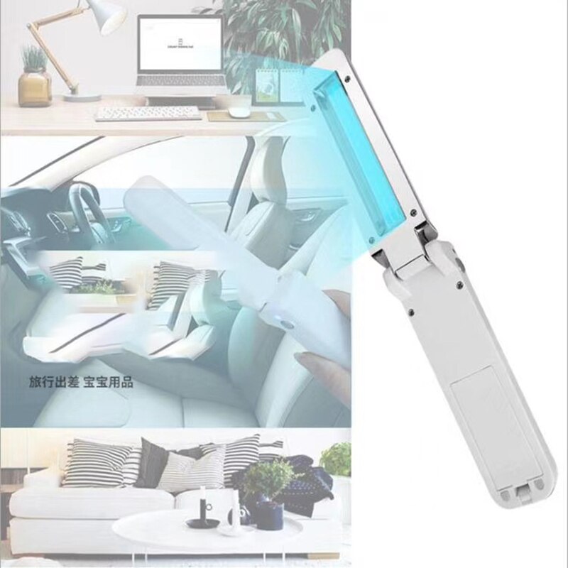 Sterilisator Uv Draagbare Uv Licht Sterilisatie Stok Desinfectie Staaf Reizen Sanitizer Licht Uv Lamp Kiemdodende Schoonmaken Tool