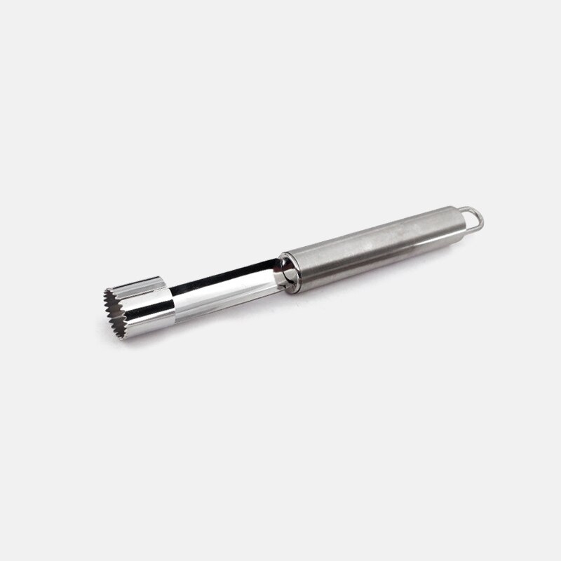 1 Pc separatore di nucleo di frutta in acciaio inossidabile mela pera nucleo di pesca divisore dispositivo di carotaggio di frutta andare utensili da cucina utensili da cucina: 1