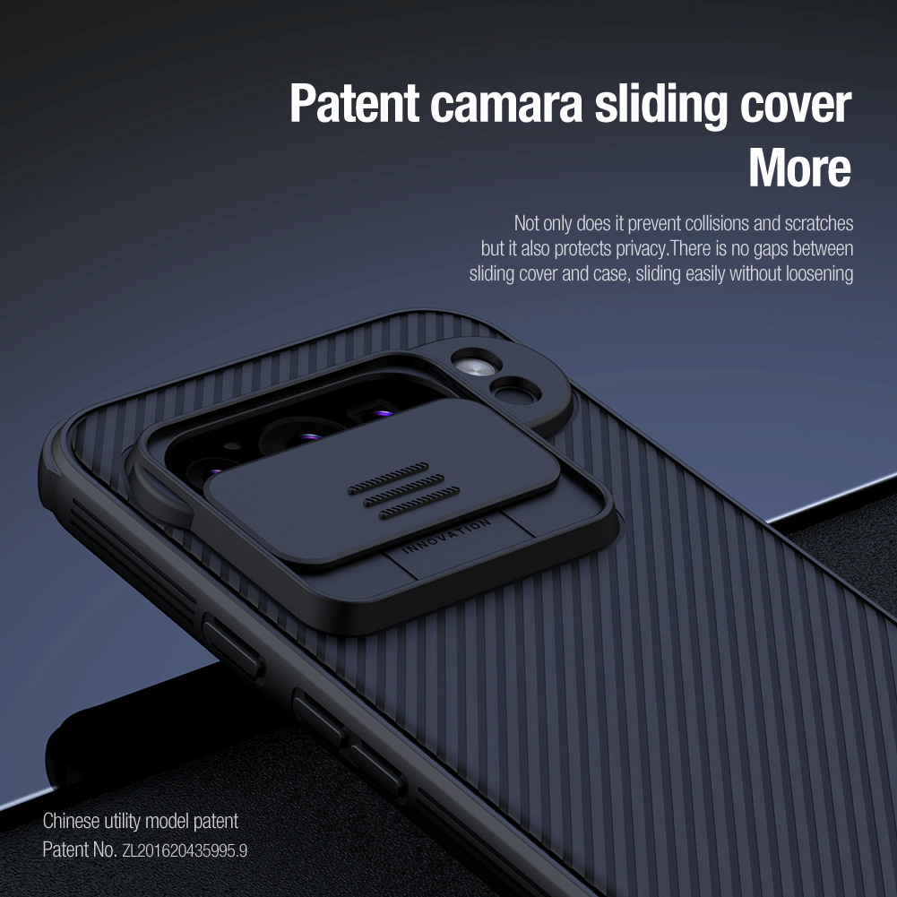Nillkin for Google Pixel 9 Pro XL / 9Pro / Pixel 8 Pro / 8A CamShield Pro Phone Case, PC+TPU with Sliding Camera Cover