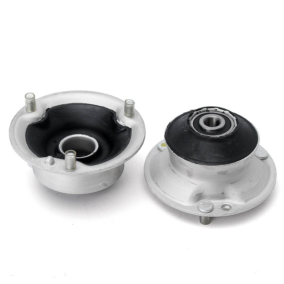 2 uds suspensión delantera choque superior montajes de puntal para BMW E46 E60 E90 325i 330i 335i 328i 525i 528i X3 3003133601, 31336760943