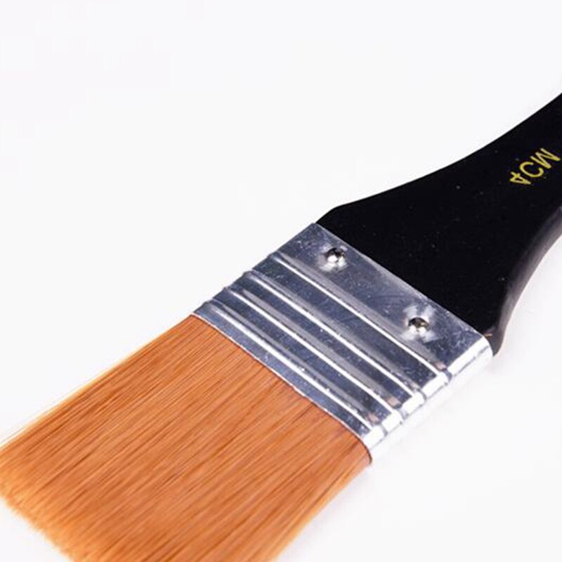 5 stk/sæt nylon børste 2cm/3cm/4cm/5cm/6cm hus dekoration væg møbler maleri dedikeret blødt hår børste sæt