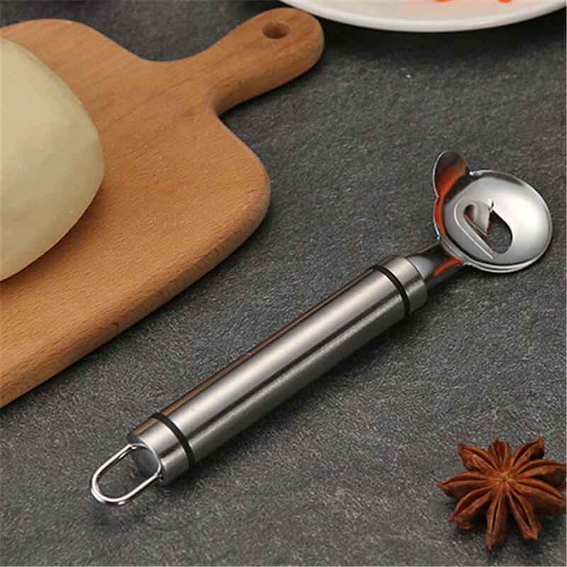 Stainless Steel Shaver Dough Cutter Spaghetti Pasta Maker Noodles Slicer Spaetzle Making Tool Manual Wide Mouth Pasta Knife