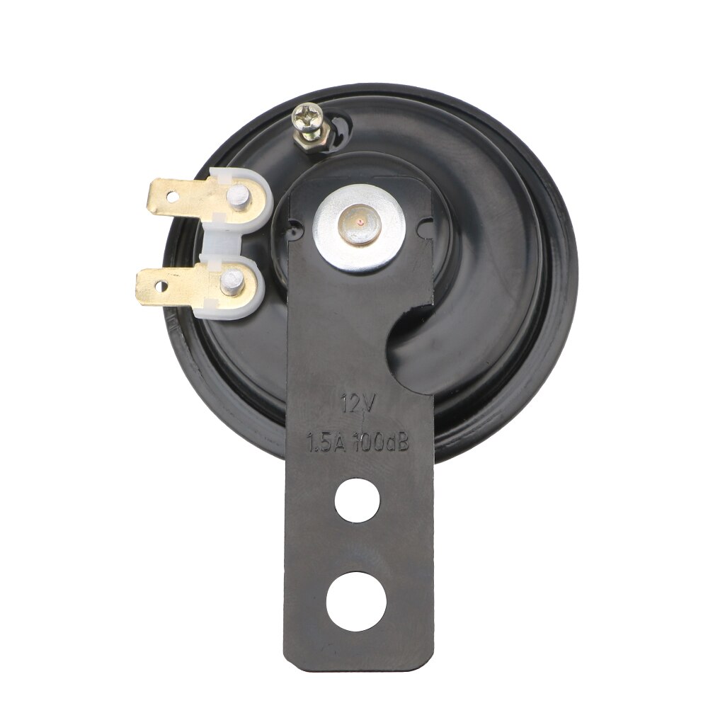 YOSOLO-bocina de 12V 1,5a 105db, bocina redonda resistente al agua Universal, bocina eléctrica para motocicleta, Kit de bocina de señal para motocicleta