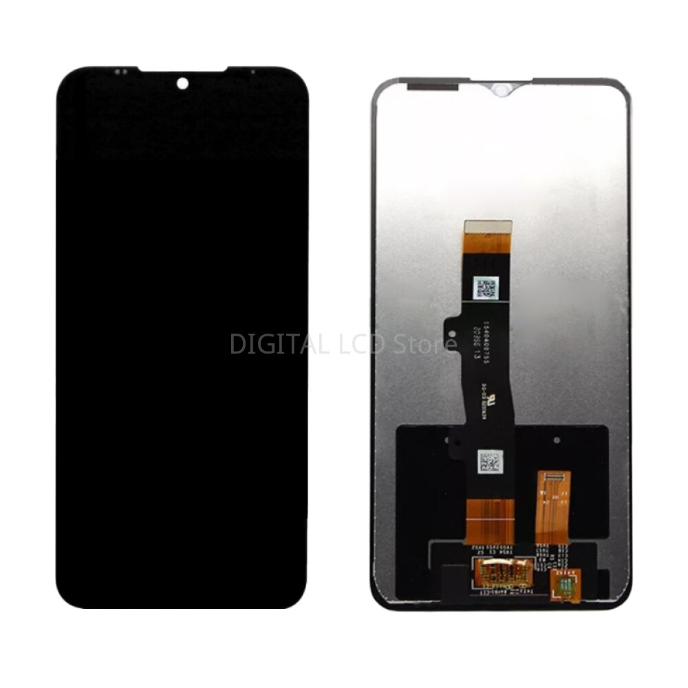 Originaler lcd-touchscreen-digitizer für motorola moto  e7, passend für moto  e7 lcd  xt2052 xt2052-1 und moto  e7 power lcd  xt2097 mit rahmen