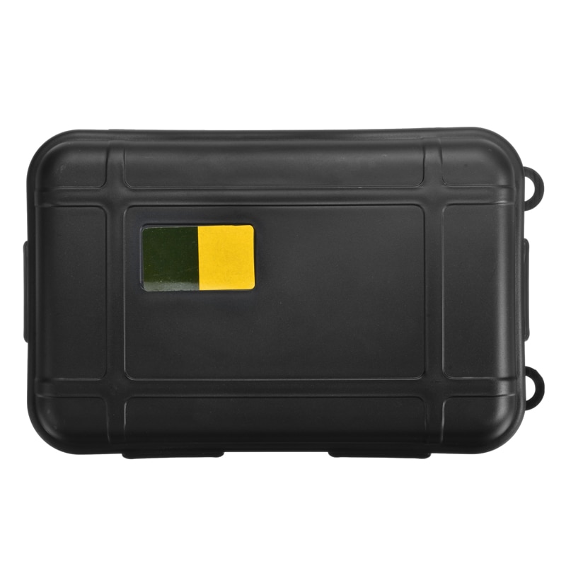 Caja de almacenamiento hermética para exteriores, a prueba de golpes, a prueba de agua, portátil, contenedor de herramientas de supervivencia, caja de transporte de tamaño pequeño antipresión/grande