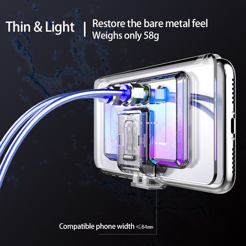 Nuova tecnologia prodotti brevettati radiatore di raffreddamento ad acqua universale per telefono cellulare radiatore portatile regolabile per telefono