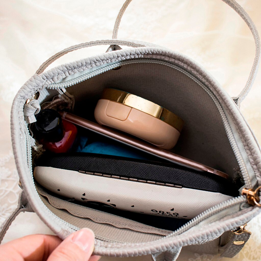 2019 Negócios Simples Das Senhoras Das Mulheres Moda Casual Sólida Do sexo feminino Casual Pu Couro Crossbody Mensageiro Bolsa de Ombro Sacos 50