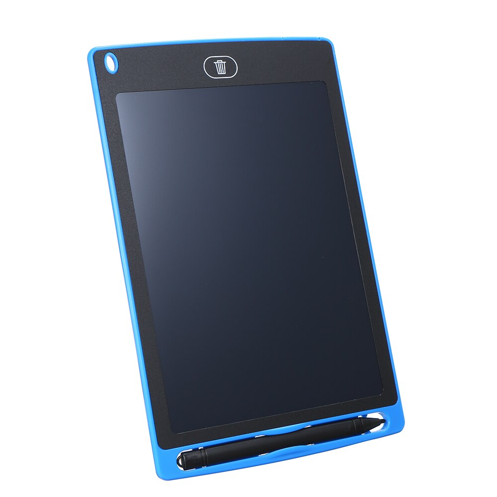 8.5 Inch LCD Drawing Tablet Portable Digital Pad Writing Notepad Electronic Graphic Board Notes Reminder with Stylus Pen: Blue