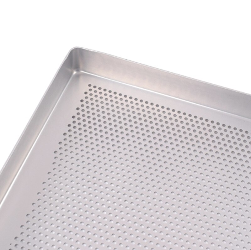 Vierkante broodvorm met gaten bakplaat oven rechthoekige gebakskeuken koekenpizzavorm cake bakkerijgereedschap bakvorm